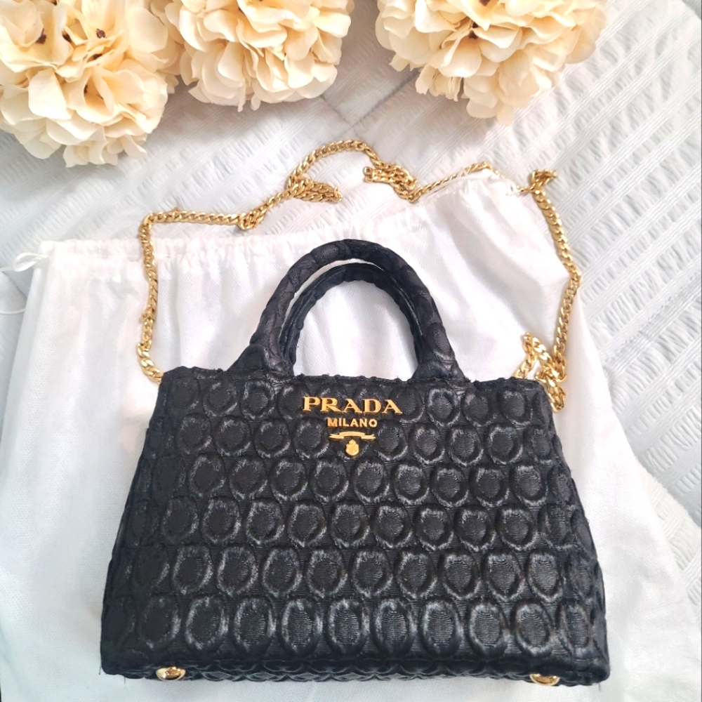 Prada mini tote